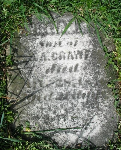 William Crawford tombstone